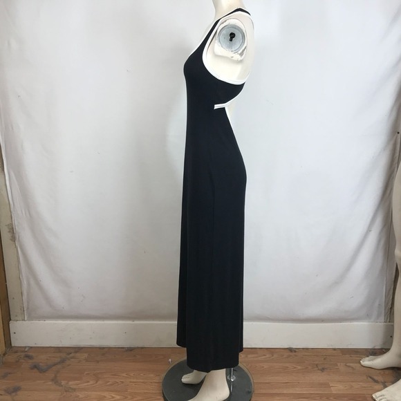 FREE PEOPLE FREE-EST - WOMENS XS -BLACK SLEEVELESS RACER BACK TANK DRESS - Picture 6 of 8